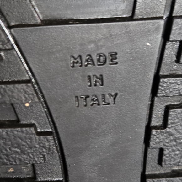 POLLINI Mesh-paneled Metallic and Fur Suede Sneakers size 37 - Picture 10 of 10